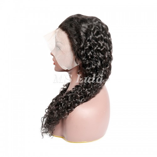 Human Hair Transparent Water Wave 13x4 13x6 Transparent Lace Front Wigs | Human Hair Wig | Lace Front